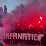 ULICE ZENICE ODZVANJAJU: BH Fanaticosi u korteu krenuli prema Bilinom Polju